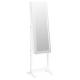 Standing mirror with jewelry box and white LED lights by vidaXL, Mirrors - Ref: Foro24-353262, Price: 123,67 €, Discount: %