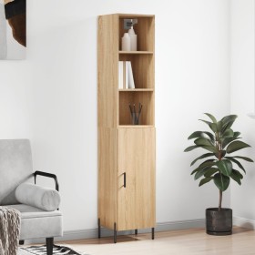 Sonoma oak plywood sideboard 34.5x34x180 cm by vidaXL, Sideboards - Ref: Foro24-3189648, Price: 96,41 €, Discount: %