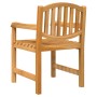 5-piece garden dining set solid teak wood by vidaXL, Garden sets - Ref: Foro24-3157933, Price: 640,44 €, Discount: %