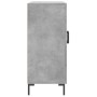 Aparador de madera de ingeniería gris hormigón 90x34x80 cm de vidaXL, Aparadores - Ref: Foro24-828112, Precio: 85,21 €, Descu...