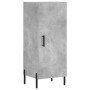 Aparador de madera contrachapada gris hormigón 34,5x34x180 cm de vidaXL, Aparadores - Ref: Foro24-3189649, Precio: 104,73 €, ...