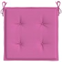 Gartenstuhlkissen 2 Stk. rosa Stoff 50x50x3 cm von vidaXL, Kissen für Stühle und Sofas - Ref: Foro24-361092, Preis: 25,99 €, ...