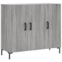 Aparador de madera de ingeniería gris Sonoma 90x34x80 cm de vidaXL, Aparadores - Ref: Foro24-828114, Precio: 80,26 €, Descuen...