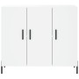 White engineered wood sideboard 90x34x80 cm by vidaXL, Sideboards - Ref: Foro24-828116, Price: 94,99 €, Discount: %