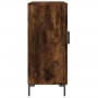 Aparador de madera de ingeniería roble ahumado 90x34x80 cm de vidaXL, Aparadores - Ref: Foro24-828113, Precio: 66,99 €, Descu...