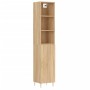 Sonoma oak plywood sideboard 34.5x34x180 cm by vidaXL, Sideboards - Ref: Foro24-3189624, Price: 84,78 €, Discount: %