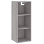 Tall gray Sonoma plywood sideboard 34.5x34x180 cm by vidaXL, Sideboards - Ref: Foro24-3189659, Price: 95,37 €, Discount: %