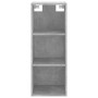 Gray concrete plywood sideboard 34.5x34x180 cm by vidaXL, Sideboards - Ref: Foro24-3189625, Price: 91,33 €, Discount: %