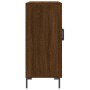 Engineered wood brown oak sideboard 90x34x80 cm by vidaXL, Sideboards - Ref: Foro24-828115, Price: 80,47 €, Discount: %