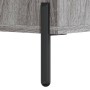 Aparador alto madera contrachapada gris Sonoma 34,5x34x180 cm de vidaXL, Aparadores - Ref: Foro24-3189651, Precio: 93,91 €, D...