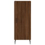 Aparador alto madera contrachapada roble marrón 34,5x34x180 cm de vidaXL, Aparadores - Ref: Foro24-3189660, Precio: 104,40 €,...