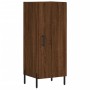 Aparador alto madera contrachapada roble marrón 34,5x34x180 cm de vidaXL, Aparadores - Ref: Foro24-3189652, Precio: 93,99 €, ...