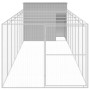 Dog kennel, galvanized steel light gray corral 214x865x181cm by vidaXL, Dog kennels - Ref: Foro24-3189128, Price: 743,99 €, D...