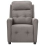 Sillón reclinable de tela gris taupe de vidaXL, Sillones - Ref: Foro24-342285, Precio: 171,57 €, Descuento: %