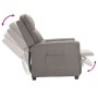 Sillón reclinable de tela gris taupe de vidaXL, Sillones - Ref: Foro24-342285, Precio: 171,57 €, Descuento: %