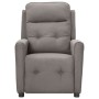 Taupe gray fabric electric recliner by vidaXL, Armchairs - Ref: Foro24-3098909, Price: 215,42 €, Discount: %