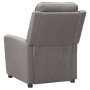 Taupe gray fabric electric recliner by vidaXL, Armchairs - Ref: Foro24-3098909, Price: 215,42 €, Discount: %