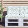 Cushions for pallets, 2 units, leaf print fabric by vidaXL, Cushions for chairs and sofas - Ref: Foro24-360685, Price: 45,99 ...