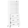 High glossy white plywood sideboard 69.5x34x180 cm by vidaXL, Sideboards - Ref: Foro24-3189383, Price: 153,84 €, Discount: %