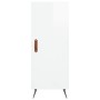 High glossy white plywood sideboard 34.5x34x180 cm by vidaXL, Sideboards - Ref: Foro24-3189607, Price: 99,63 €, Discount: %