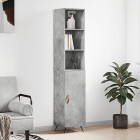 Concrete gray plywood sideboard 34.5x34x180 cm by vidaXL, Sideboards - Ref: Foro24-3189609, Price: 98,24 €, Discount: %