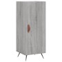 Tall Sonoma gray plywood sideboard 34.5x34x180 cm by vidaXL, Sideboards - Ref: Foro24-3189611, Price: 92,23 €, Discount: %