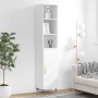 Aparador alto madera contrachapada blanco 34,5x34x180 cm de vidaXL, Aparadores - Ref: Foro24-3189613, Precio: 92,14 €, Descue...