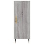 Aparador alto madera contrachapada gris Sonoma 34,5x34x180 cm de vidaXL, Aparadores - Ref: Foro24-3189619, Precio: 94,33 €, D...