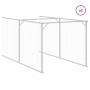 Dog house with gray galvanized steel roof 117x609x123 cm by vidaXL, Dog kennels - Ref: Foro24-3189060, Price: 335,23 €, Disco...