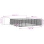 Outdoor kennel with silver galvanized steel roof 10x10x2.5 m by vidaXL, Dog kennels and fences - Ref: Foro24-3190481, Price: ...