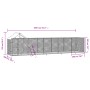 Outdoor kennel with silver galvanized steel roof 10x2x2.5m by vidaXL, Dog kennels and fences - Ref: Foro24-3190468, Price: 46...