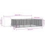 Perrera de exterior con toldo acero galvanizado plata 10x6x2,5m de vidaXL, Casetas y cercados para perros - Ref: Foro24-31904...