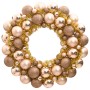 Rose gold polystyrene Christmas wreath 45 cm by vidaXL, Festive decorations - Ref: Foro24-356123, Price: 39,51 €, Discount: %