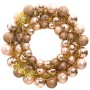 Rose gold polystyrene Christmas wreath 45 cm by vidaXL, Festive decorations - Ref: Foro24-356123, Price: 39,51 €, Discount: %