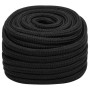 Cuerda de barco polipropileno negro intenso 20 mm 25 m de vidaXL, Sogas y cuerdas metálicas - Ref: Foro24-152526, Precio: 42,...