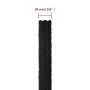 Cuerda de barco polipropileno negro intenso 20 mm 25 m de vidaXL, Sogas y cuerdas metálicas - Ref: Foro24-152526, Precio: 42,...