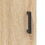 Tall plywood oak-colored highboard 69.5x34x180 cm by vidaXL, Sideboards - Ref: Foro24-3189320, Price: 151,17 €, Discount: %