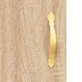 Aparador alto madera contrachapada color roble 69,5x34x180 cm de vidaXL, Aparadores - Ref: Foro24-3200500, Precio: 139,95 €, ...