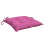 Chair cushions 4 units pink fabric 40x40x7 cm by vidaXL, Cushions for chairs and sofas - Ref: Foro24-361502, Price: 31,82 €, ...