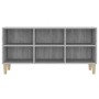 Mueble de TV patas madera maciza gris Sonoma 103,5x30x50 cm de vidaXL, Muebles TV - Ref: Foro24-813153, Precio: 57,68 €, Desc...