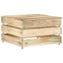 Gartenmöbel 7-teilig mit grün imprägnierten Holzkissen von vidaXL, Gartensets - Ref: Foro24-3074712, Preis: 694,54 €, Rabatt: %