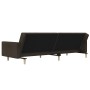 2-Sitzer-Schlafsofa aus dunkelbraunem Stoff von vidaXL, Sofas - Ref: Foro24-337291, Preis: 175,10 €, Rabatt: %