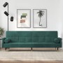 Sofa bed with dark green velvet cushions by vidaXL, Sofas - Ref: Foro24-351859, Price: 277,74 €, Discount: %