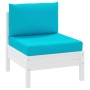 Pallet cushions 2 units turquoise Oxford fabric by vidaXL, Cushions for chairs and sofas - Ref: Foro24-361772, Price: 49,10 €...