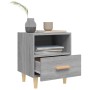 Mesitas de noche 2 unidades color gris Sonoma 40x35x47 cm de vidaXL, Mesitas de noche - Ref: Foro24-817300, Precio: 67,28 €, ...