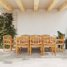 Garden chairs 8 pcs solid teak wood 58x59x88 cm by vidaXL, Garden chairs - Ref: Foro24-3157906, Price: 753,99 €, Discount: %