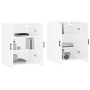 Wall cabinet 2 units glossy white 69.5x34x90 cm by vidaXL, Sideboards - Ref: Foro24-3195629, Price: 152,59 €, Discount: %