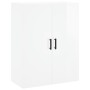 Wall cabinet 2 units glossy white 69.5x34x90 cm by vidaXL, Sideboards - Ref: Foro24-3195629, Price: 152,59 €, Discount: %