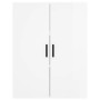 Wall cabinet 2 units glossy white 69.5x34x90 cm by vidaXL, Sideboards - Ref: Foro24-3195629, Price: 152,59 €, Discount: %