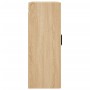 Armario de pared 2 unidades roble Sonoma 69,5x34x90 cm de vidaXL, Aparadores - Ref: Foro24-3195630, Precio: 133,71 €, Descuen...